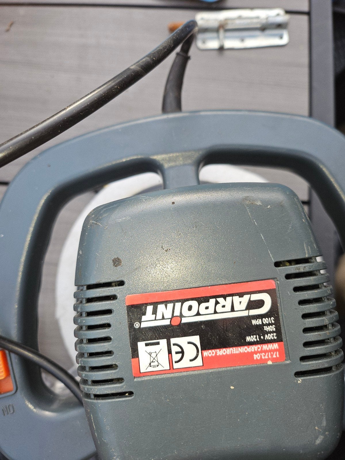 Carpoint Polijstmachine - Gebruikt, Ophalen, Gebruikt, Minder dan 600 watt, Overige typen