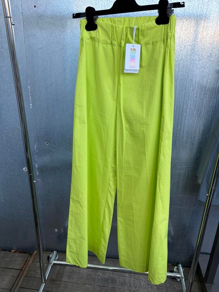Sea me happy pantalon broek 0 super woody lime, Zo goed als nieuw, Lang, Groen, Ophalen