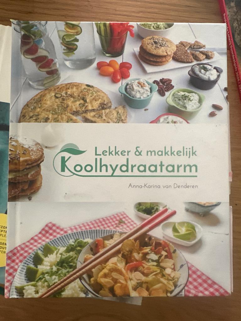 Lekker & Makkelijk Koolhydraatarm Kookboek - Anna-Karina, Boeken, Voorgerechten en Soepen, Ophalen of Verzenden, Zo goed als nieuw