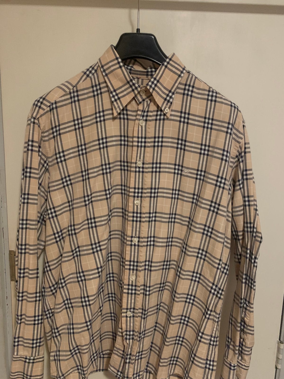 Burberry overhemd, Verzenden, Zo goed als nieuw, Overige halswijdtes