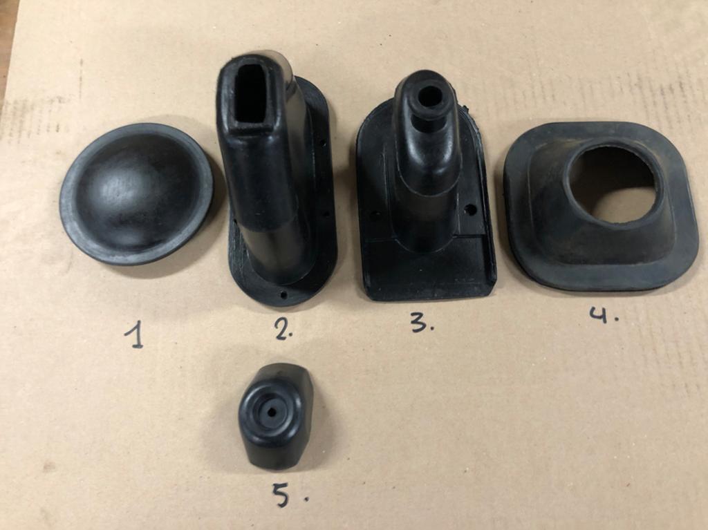 Land Rover Lightweight / Series diverse nieuwe rubbers, Ophalen of Verzenden