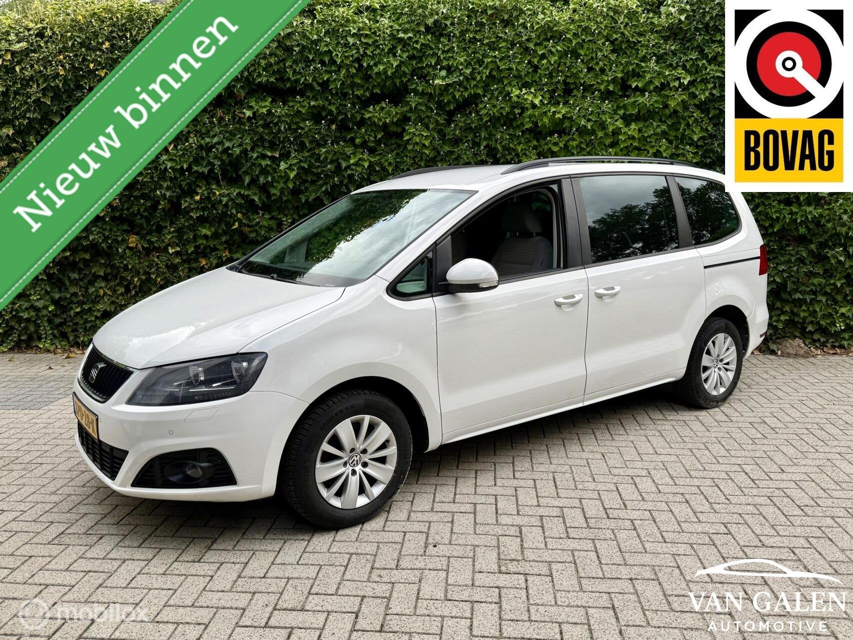 Seat Alhambra 1.4 TSI Style 7p Airco|Trekhaak|Cruise|, Auto's, Seat, Voorwielaandrijving, 4 cilinders, 7 stoelen, Wit