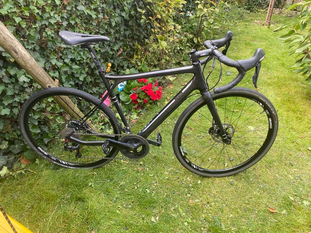 GT Carbon Gravelbike 55/M met Shimano 105 Hydraulisch, Overige merken, Gebruikt, Carbon, 10 tot 15 versnellingen