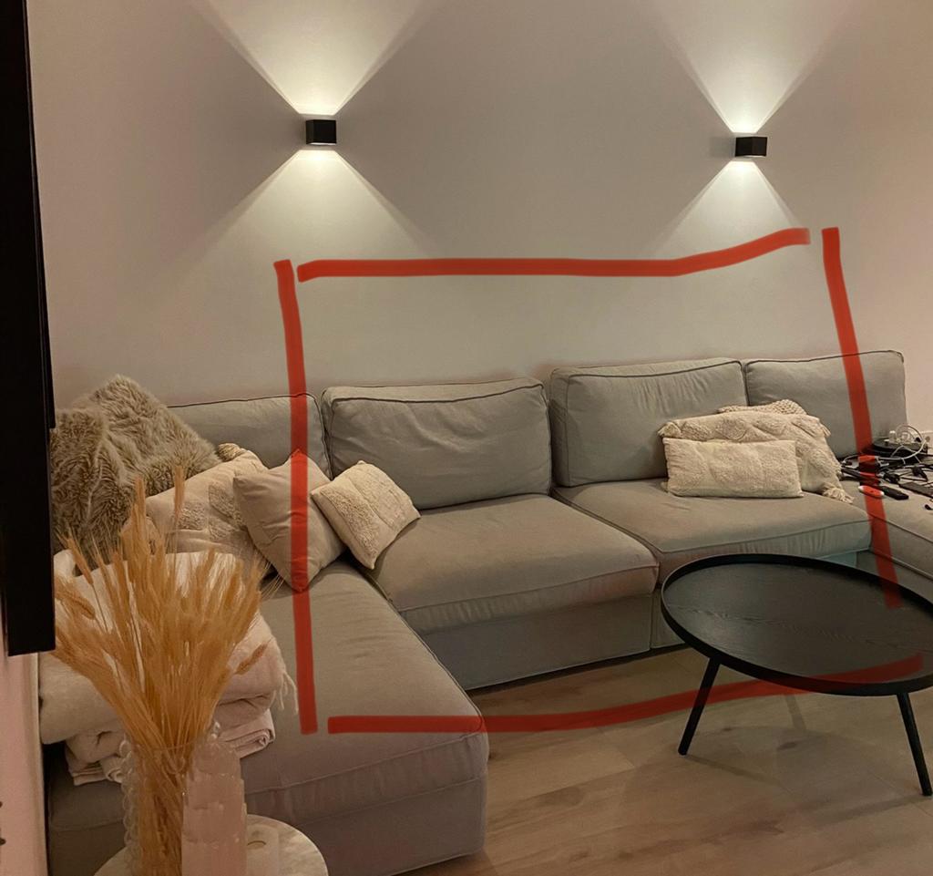 IKEA KIVIK 1 zitter stoel 1x, Ophalen, Tweepersoons, 75 tot 100 cm, Zo goed als nieuw