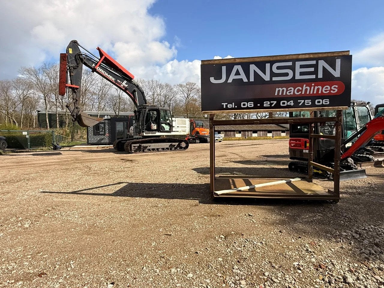 Hidromek HMK220LC-4 (bj 2019), Zakelijke goederen, Jansen Machines, Albert@jansen-machines.com, Topperweg 60
3774 LJ  Kootwijkerbroek, NL