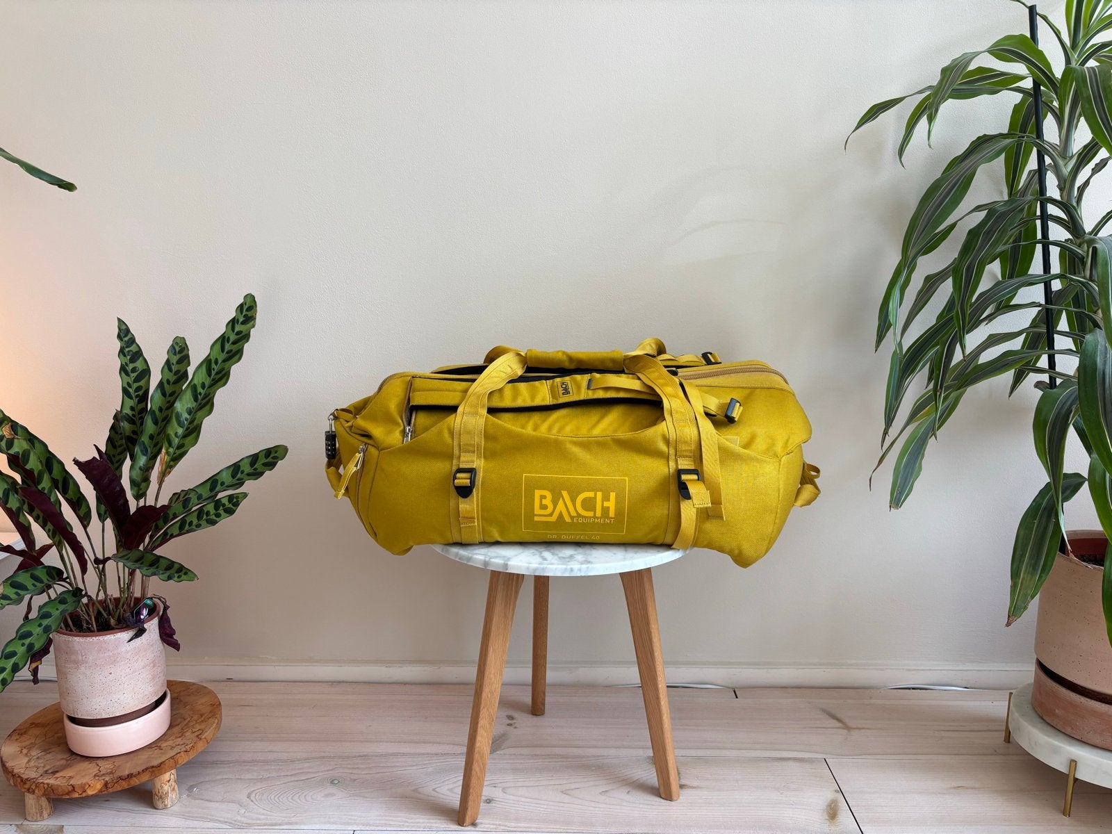 Bach Duffelbag 40, 40 tot 60 cm, Gebruikt, 20 tot 30 cm, Geel