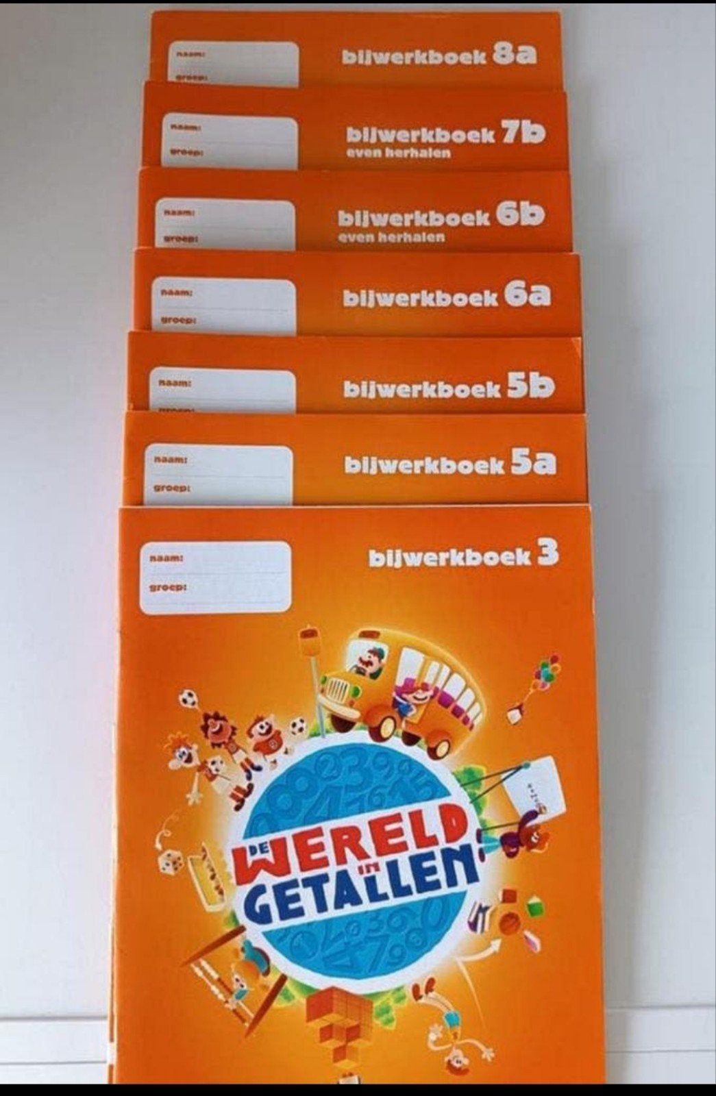 Rekenoefen/ bijwerkboeken -Wereld in Getallen, Ophalen of Verzenden, Overige niveaus