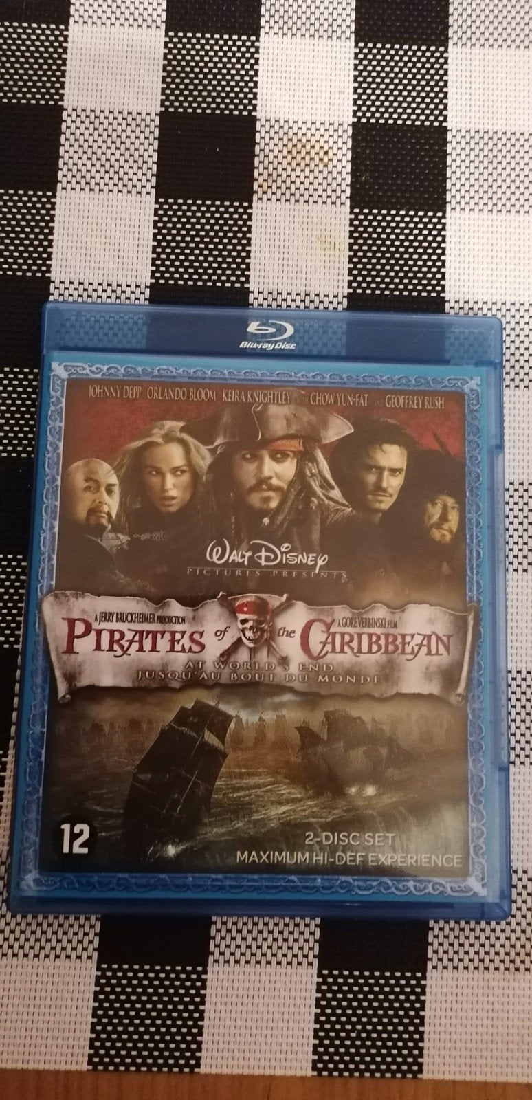 pirates of the caribbean 3, Film, Actie, Zo goed als nieuw, Blu-ray