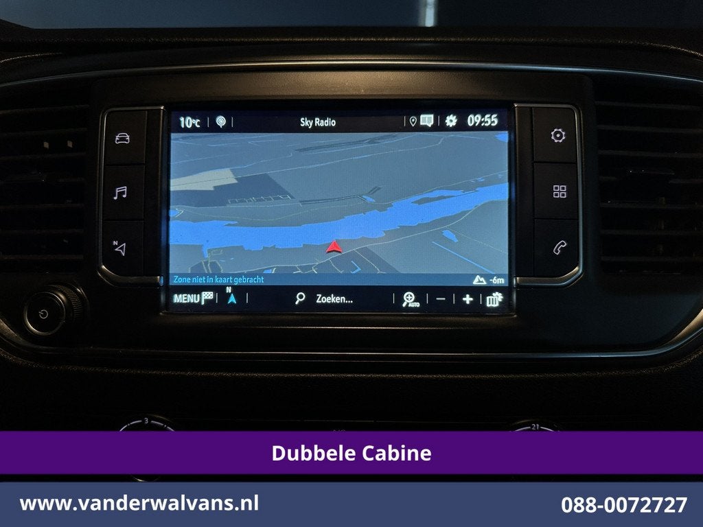 Opel Vivaro 2.0 CDTI 123pk L3H1 Dubbele cabine Euro6 Airco |, Auto's, Bestelauto's, Voorwielaandrijving, Stof, Gebruikt, 4 cilinders
