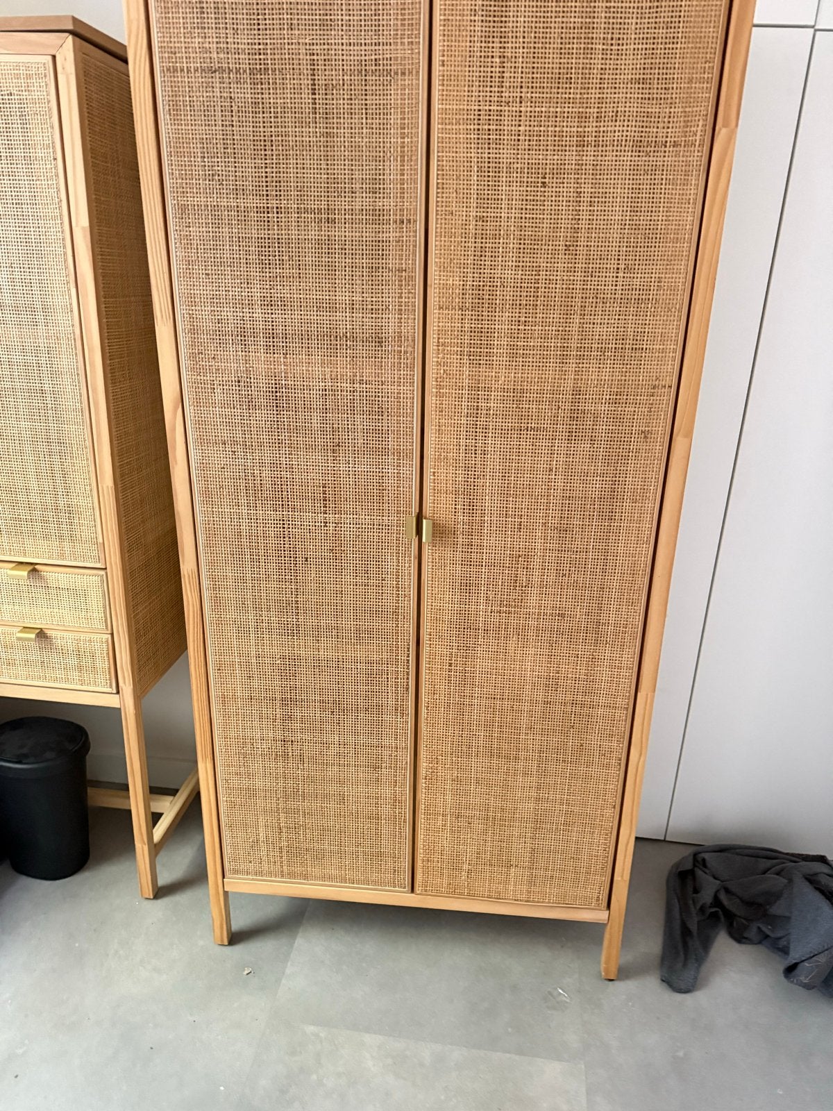 Karwei rotan / webbing kast, Ophalen, Zo goed als nieuw