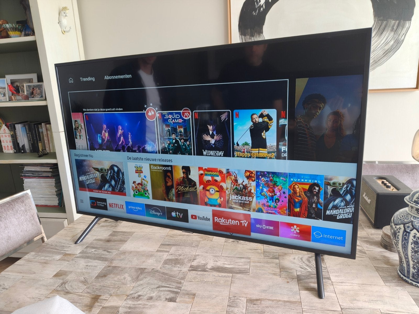 49 inch Samsung 4k ultra HD smart tv., Audio, Tv en Foto, Televisies, Ophalen, LED, 50 Hz, Zo goed als nieuw
