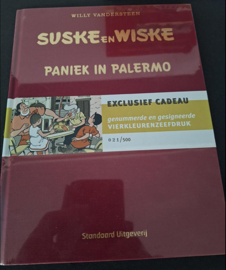 Suske en Wiske Paniek in Palermo, nr. 021 / 500, Boeken, Willy Vandersteen, Eén stripboek, Nieuw, Ophalen of Verzenden