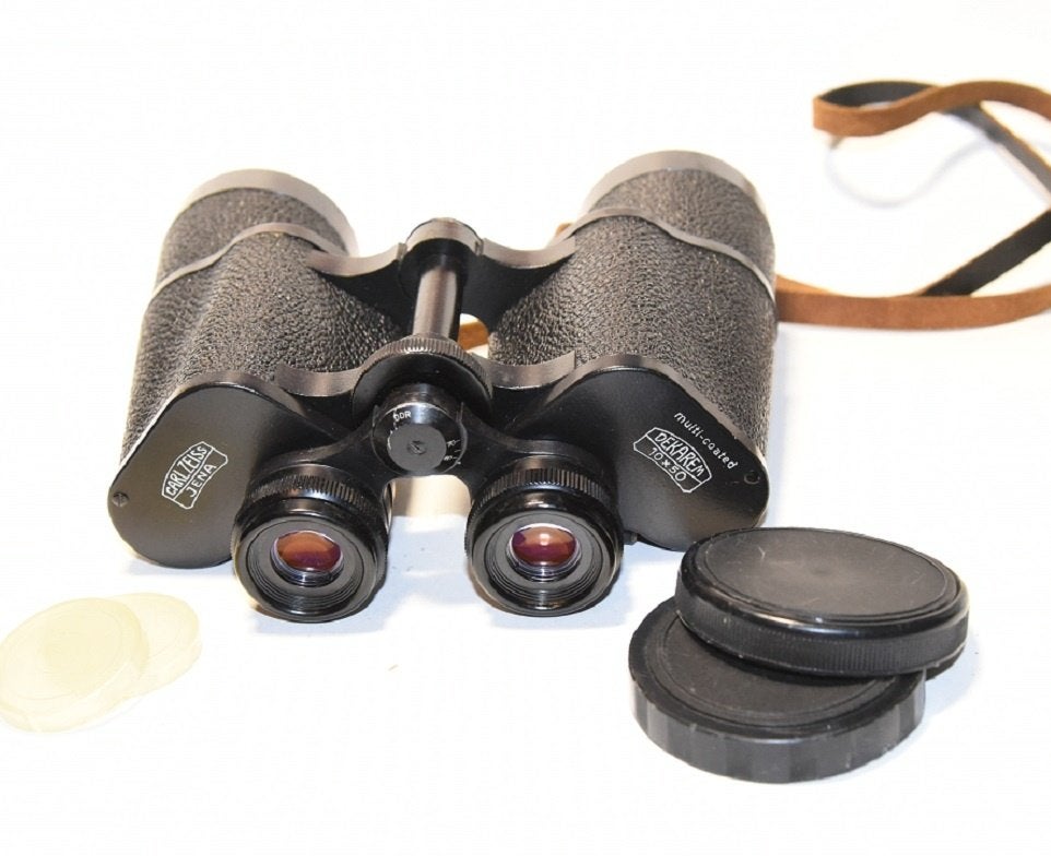 Carl Zeiss Jena Dekarem 10x50 multi-coated, Ophalen of Verzenden, Gebruikt, 8 tot 12x, Overige typen