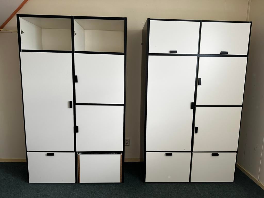 IKEA kledingkast set, Huis en Inrichting, Kasten | Kledingkasten, Ophalen, 50 tot 100 cm, Zo goed als nieuw, 150 tot 200 cm