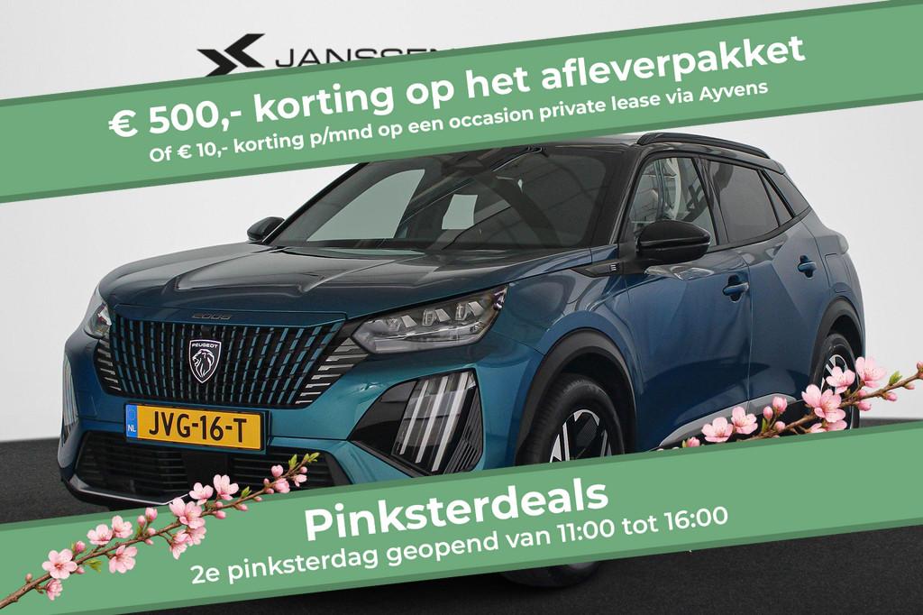 Peugeot e-2008 EV GT Avantage 54 kWh Adaptieve Cruise Contro, Auto's, 156 pk, Blauw, Origineel Nederlands, Automatische klimaatregeling