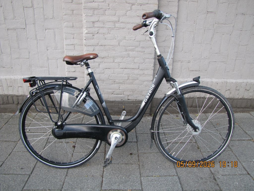 dames fiets, Ophalen, Versnellingen, Gazelle, 53 tot 56 cm