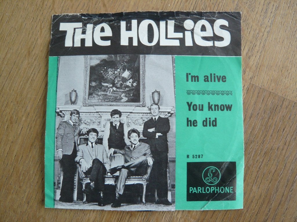 Single Van The Hollies., Gebruikt, 7 inch, Pop, Fotohoes
