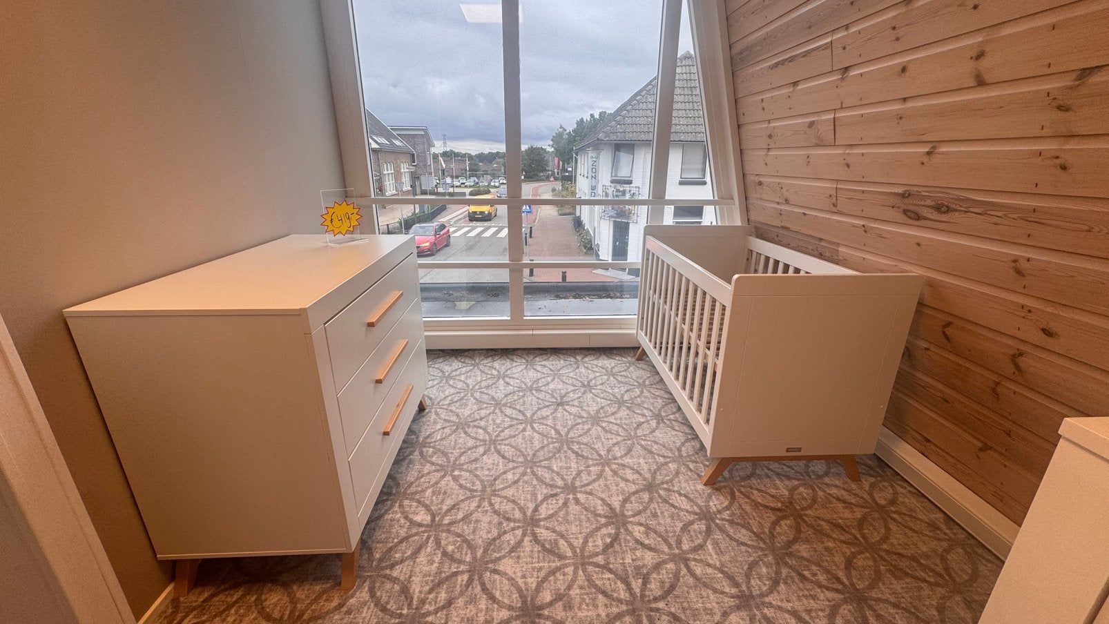 Bopita Fenna babykamer 2-delig wit/hout BABYOUTLET, Ophalen, Nieuw, Baby Outlet, Schoonenburgseweg 1 Overasselt