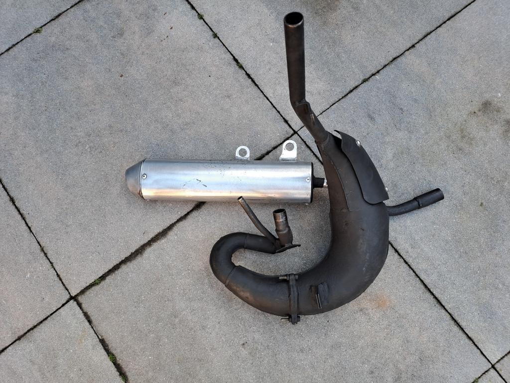 Beta 50 cc AM6 originele bocht met einddemper., Ophalen of Verzenden, Zo goed als nieuw
