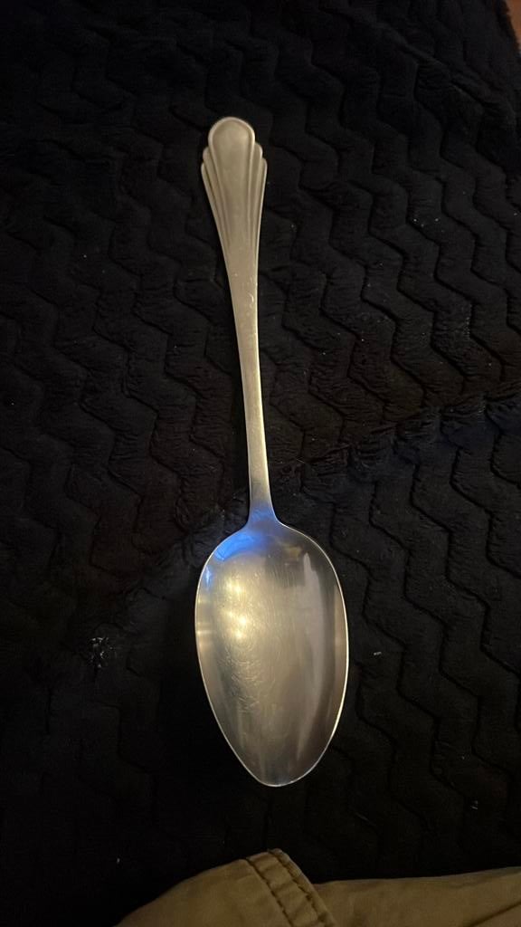 Vintage lepel, Antiek en Kunst, Ophalen of Verzenden