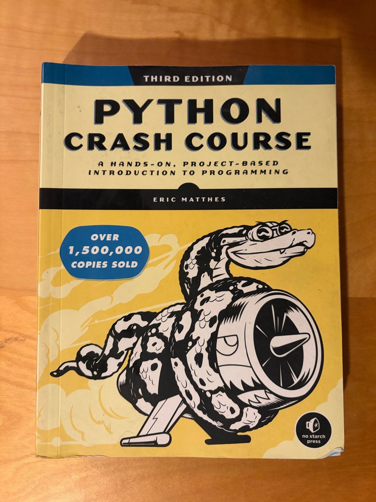 Python Crash Course - Derde Editie, Boeken, Ophalen of Verzenden, Zo goed als nieuw, Programmeertaal of Theorie