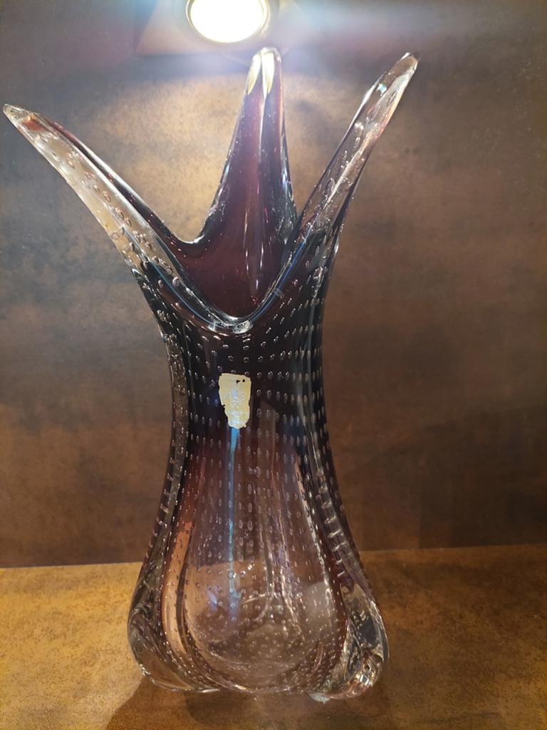 Munufacture de Boussu kristal vaas, Ophalen of Verzenden