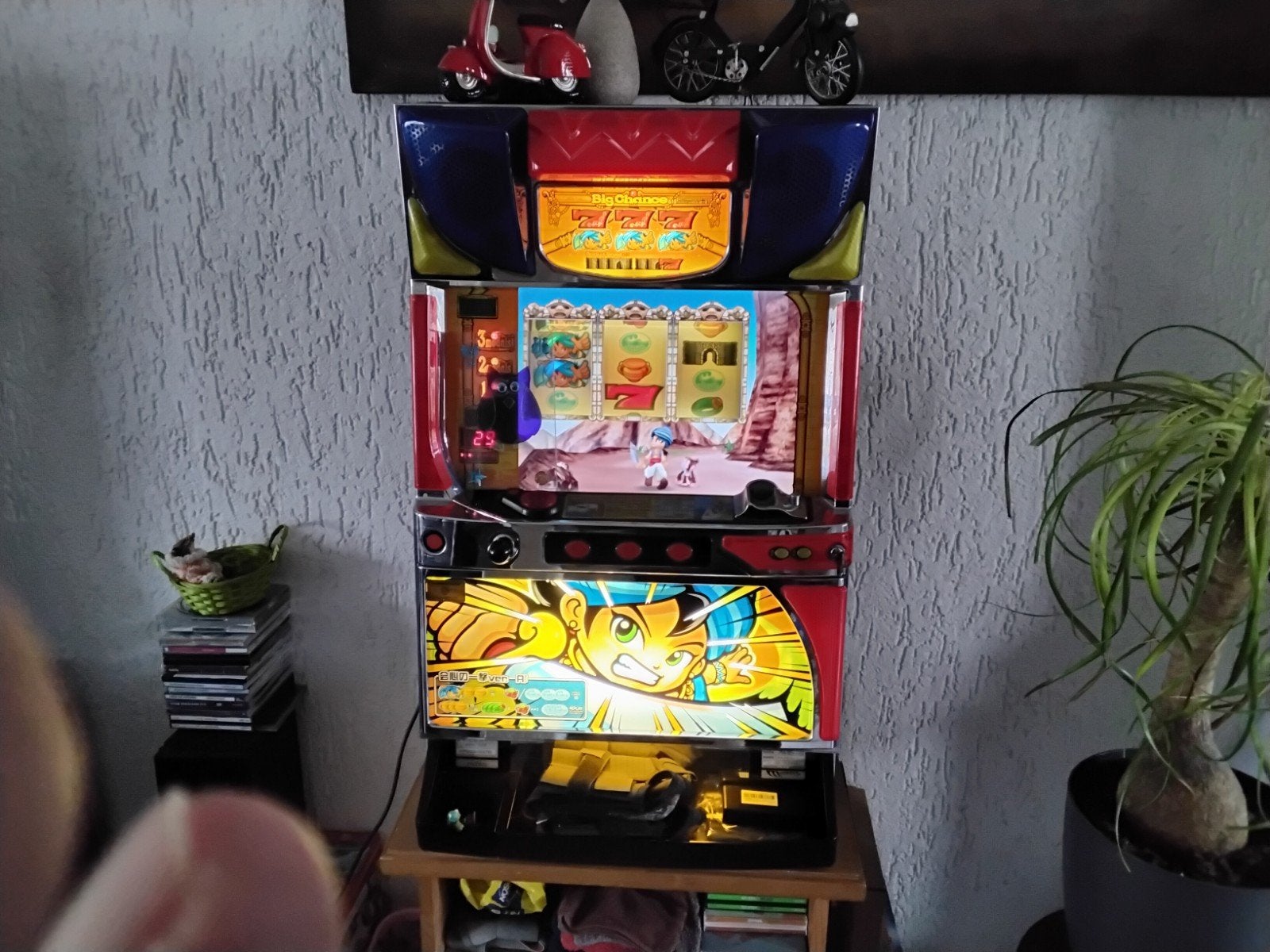 Sinbad Adventure Gokkast - Japanse Pachislo Machine, Overige munten, Ophalen of Verzenden, Gebruikt