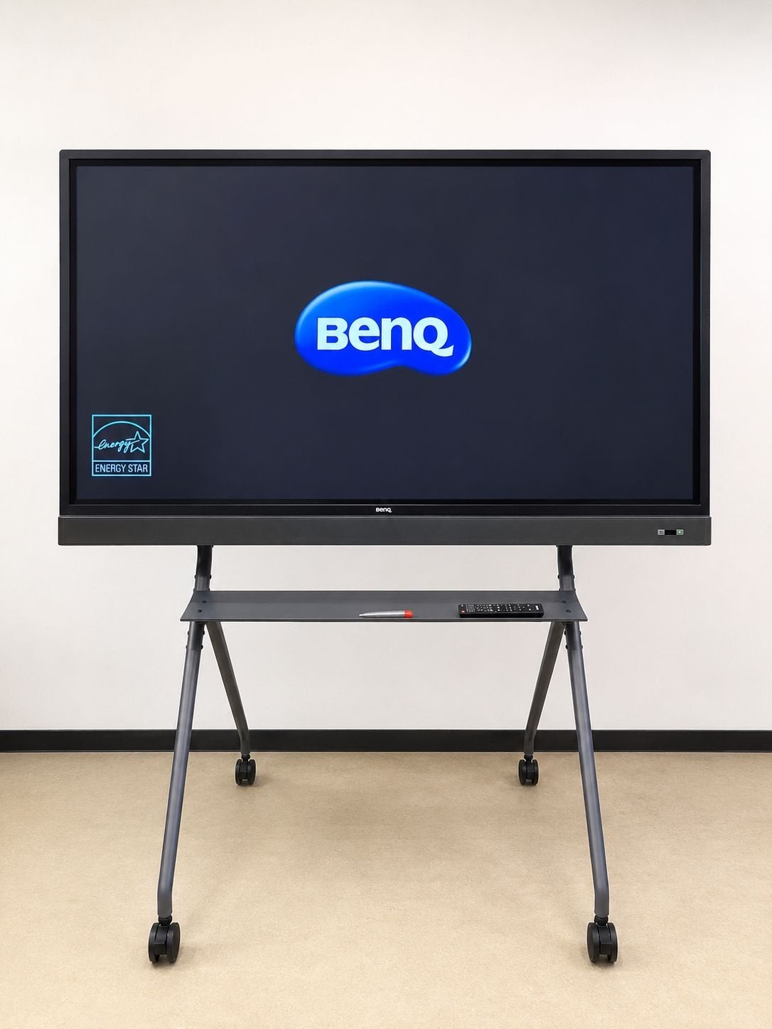 BenQ RM7501K 75” 4K UHD Touchscreen Digibord + Accessoires, Ophalen, Mobiel, Zo goed als nieuw, Digiboard