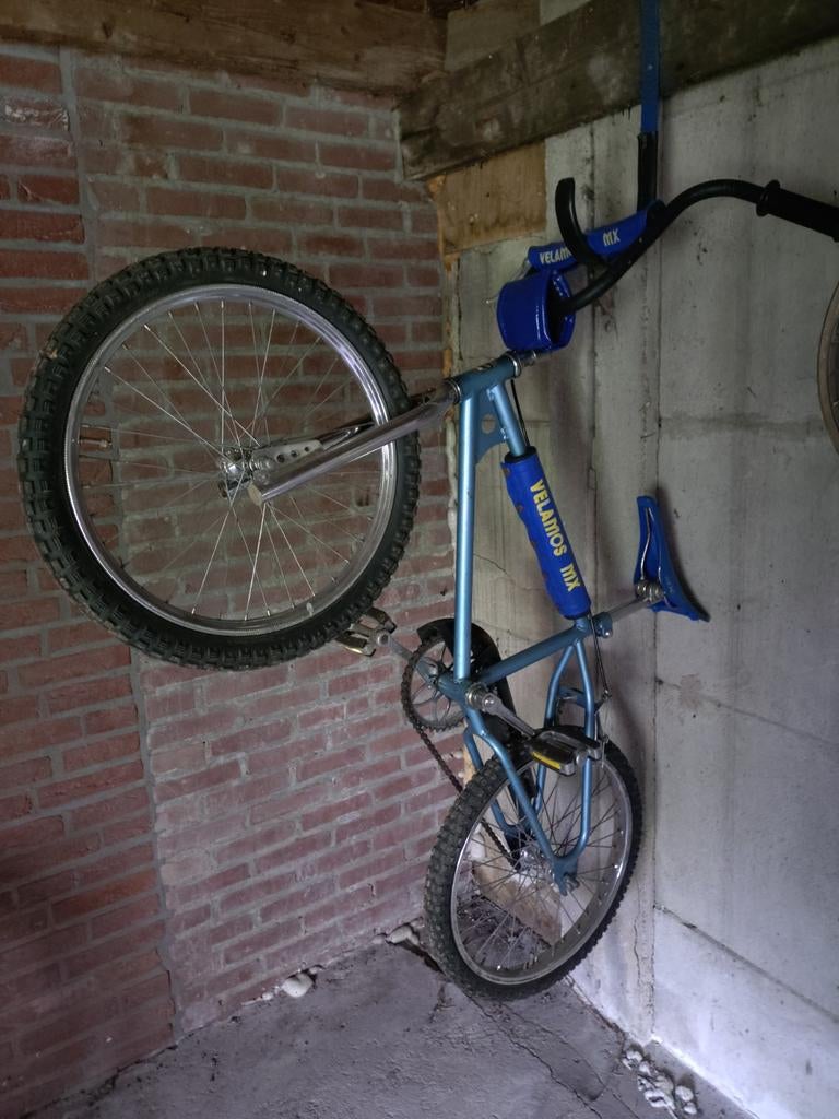 Vintage Velamos MX BMX Fiets - Blauw, Fietsen en Brommers, Ophalen, Staal, Velgrem, 16 tot 20 inch