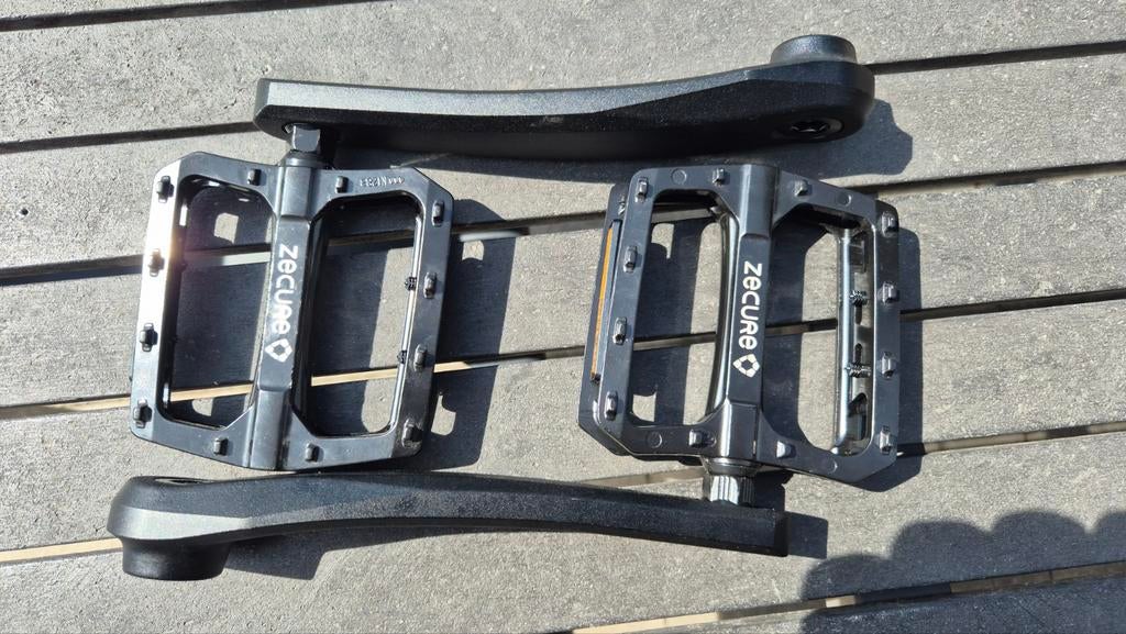 Samox Crankstel 170 met Zecure MTB Pedalen, Ophalen of Verzenden