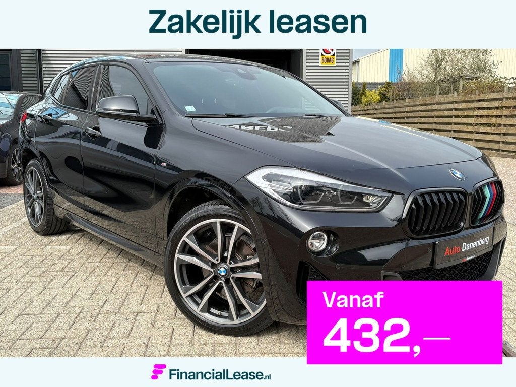 BMW X2 SDrive18i M-SPORT Edition BOM-VOL, Automaat, Zwart, Automatische klimaatregeling, Alcantara