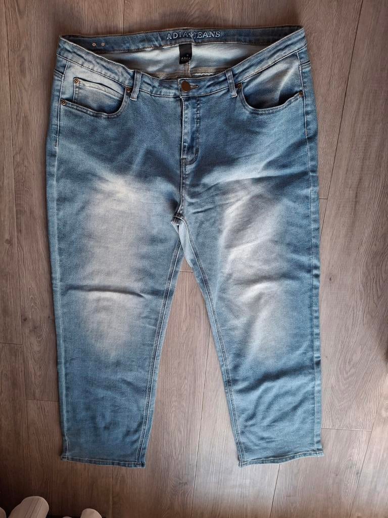 Adia spijkerbroek mt 48 u nieuw, Kleding | Dames, Grote Maten, Ophalen of Verzenden, Zo goed als nieuw, Blauw, Broek of Spijkerbroek