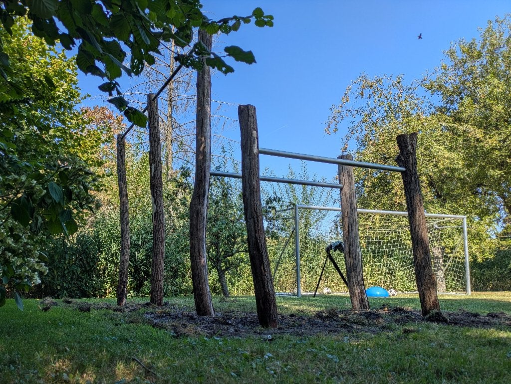 Je tuin als speelplaats & sportschool - van boomstammen, Ophalen, Nieuw, Benen, Overige typen