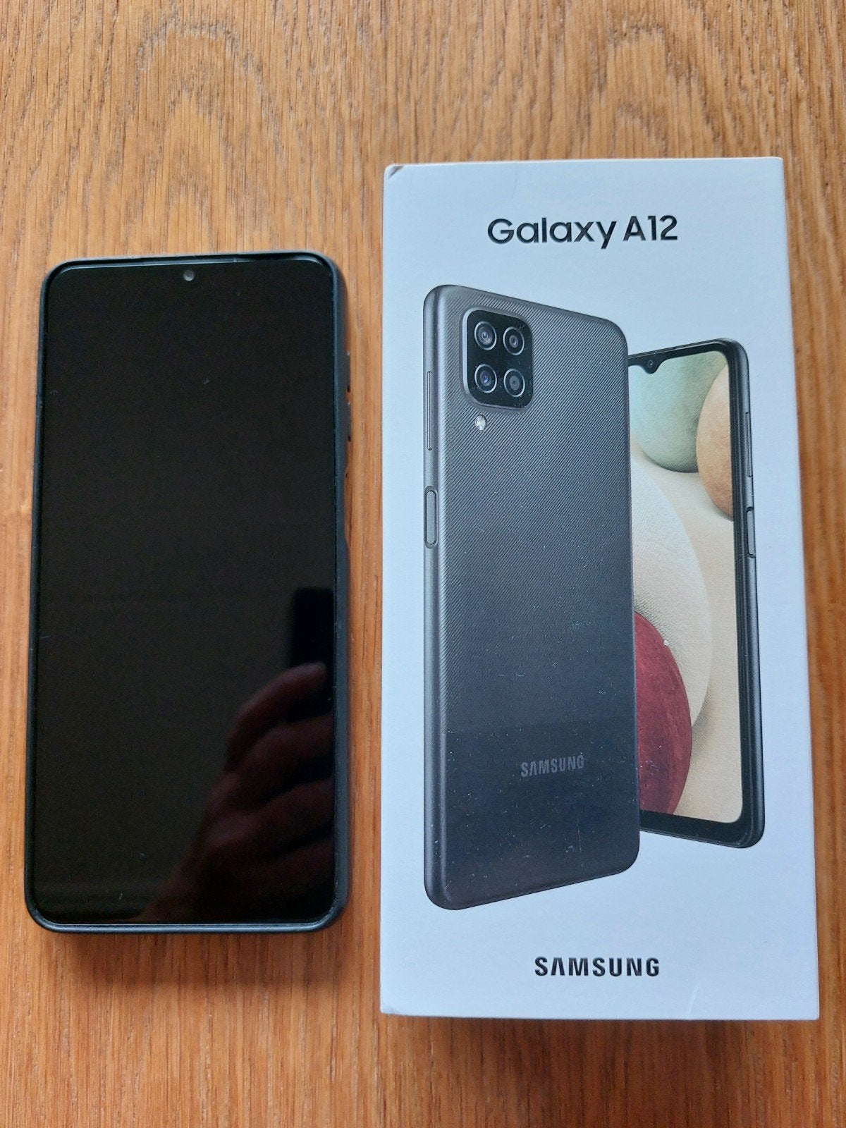 Mobiele telefoon Samsung A12 zwart, Gebruikt, Zwart, 32 GB, Ophalen of Verzenden