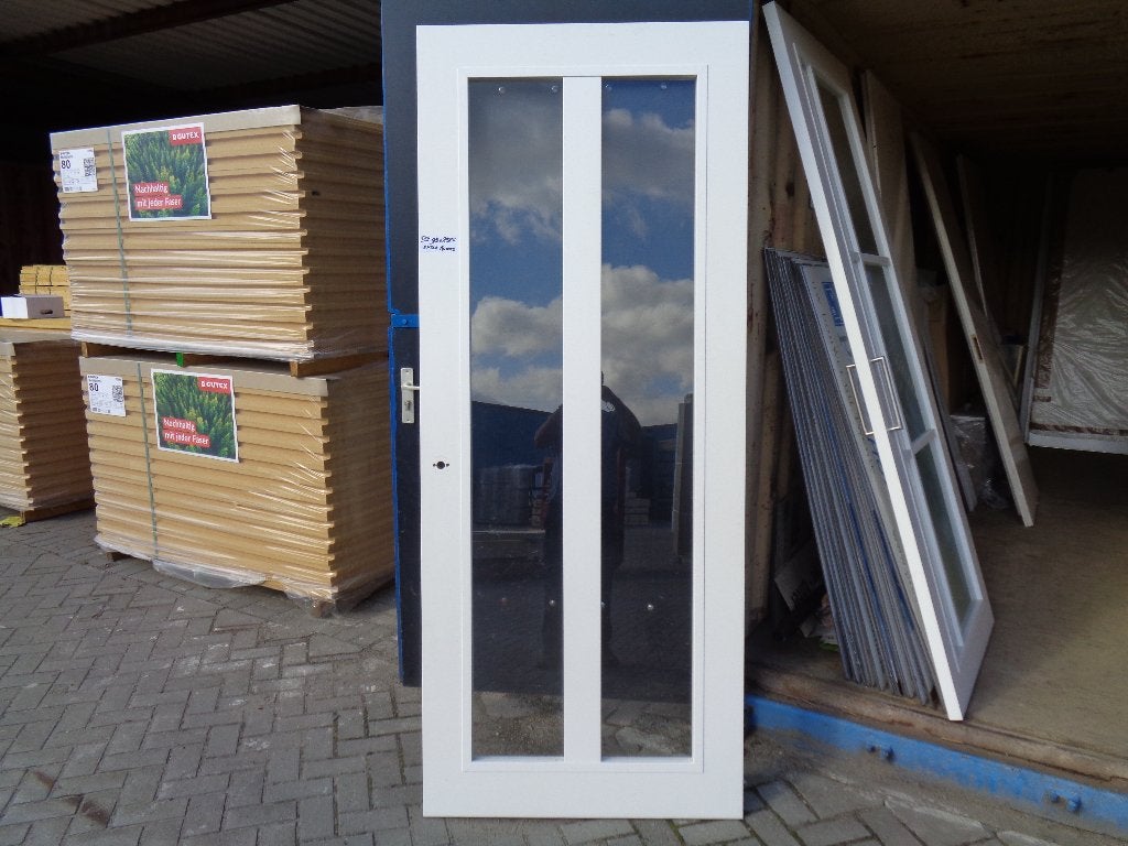 Svedex GLASDEUR opdek rechts 93x231.5 veiligheidsglas NIEUW, Ophalen, Glas, 80 tot 100 cm, 215 cm of meer