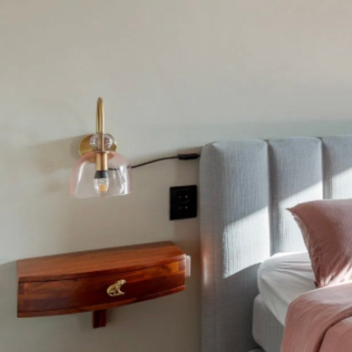 2x Be Pure Home Nachtkastjes met Doing Goods Handgrepen, Minder dan 45 cm, Ophalen of Verzenden, Zo goed als nieuw, Minder dan 55 cm