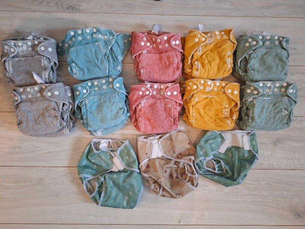 Popolini MaxiSnap Soft 20 wasbare luiers, Ophalen of Verzenden, Gebruikt