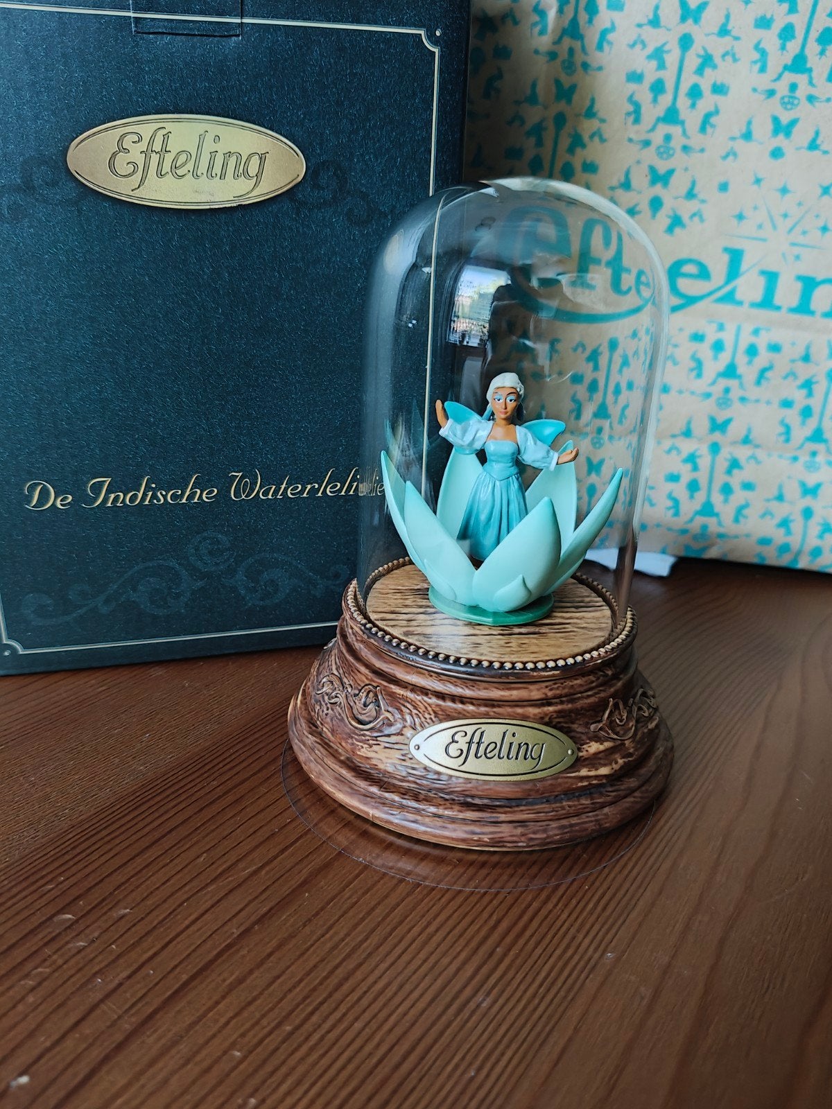 Efteling De Indische Waterlelies Souvenir, Verzamelen, Efteling, Ophalen of Verzenden, Nieuw, Beeldje of Poppetje