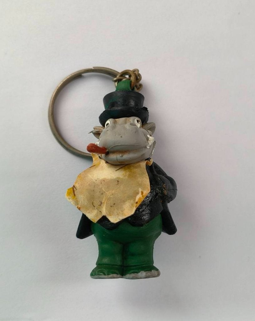 Burgemeester ( uit Flipje ) sleutelhanger, Ophalen of Verzenden, Zo goed als nieuw, Knuffel of Figuurtje
