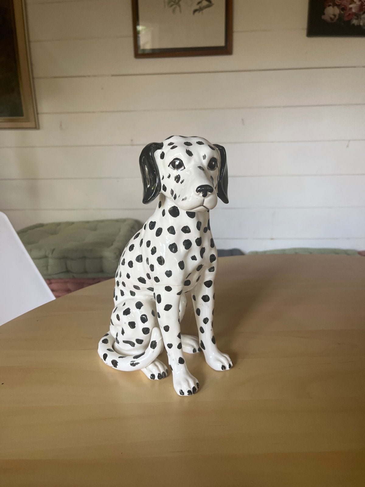 Vintage Dalmatiër beeldje - Keramiek hond, Antiek en Kunst, Ophalen of Verzenden