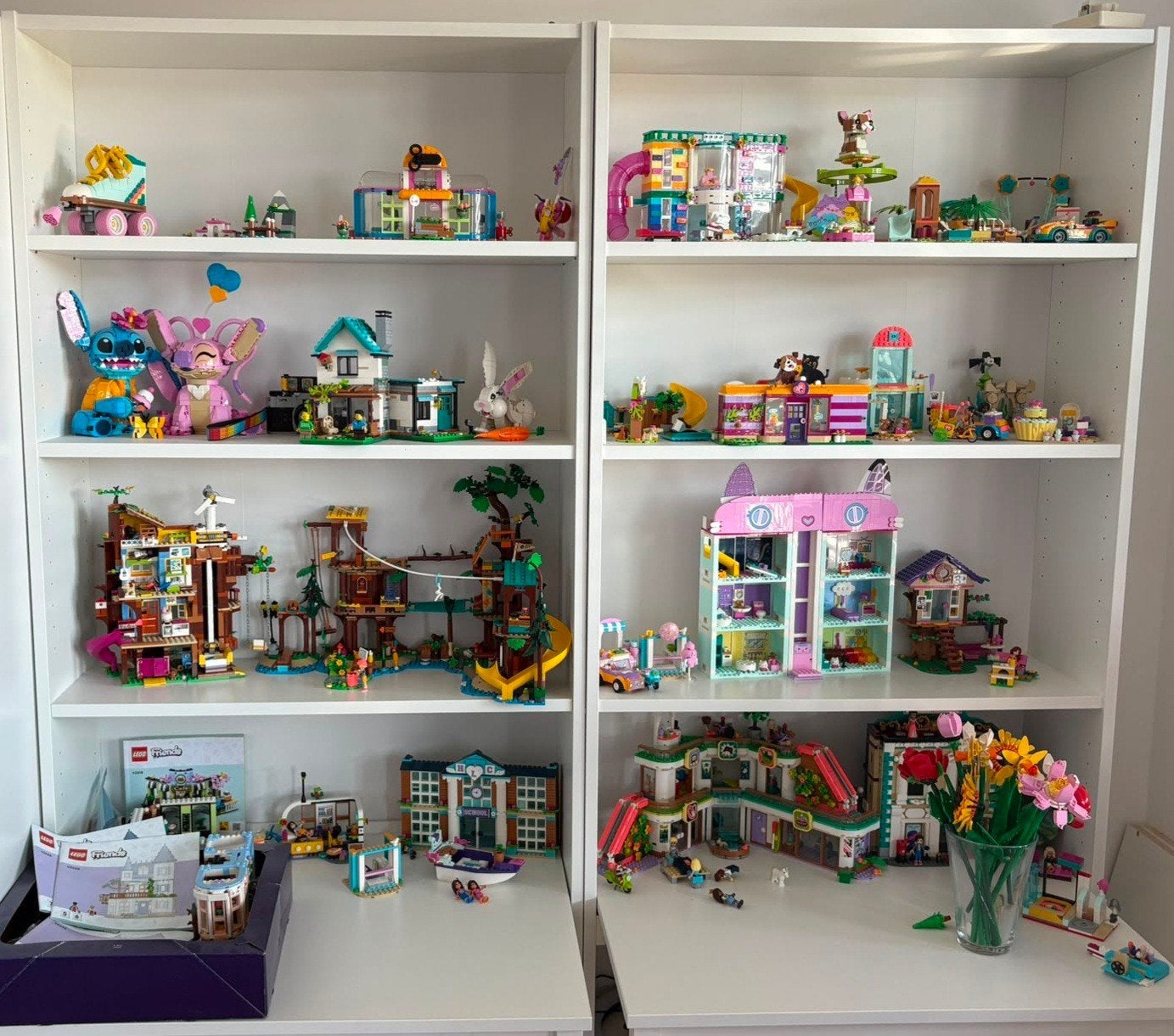 Grote bulk Lego Friends, Creator, Gabby's Dollhouse, Bloemen, Ophalen, Zo goed als nieuw
