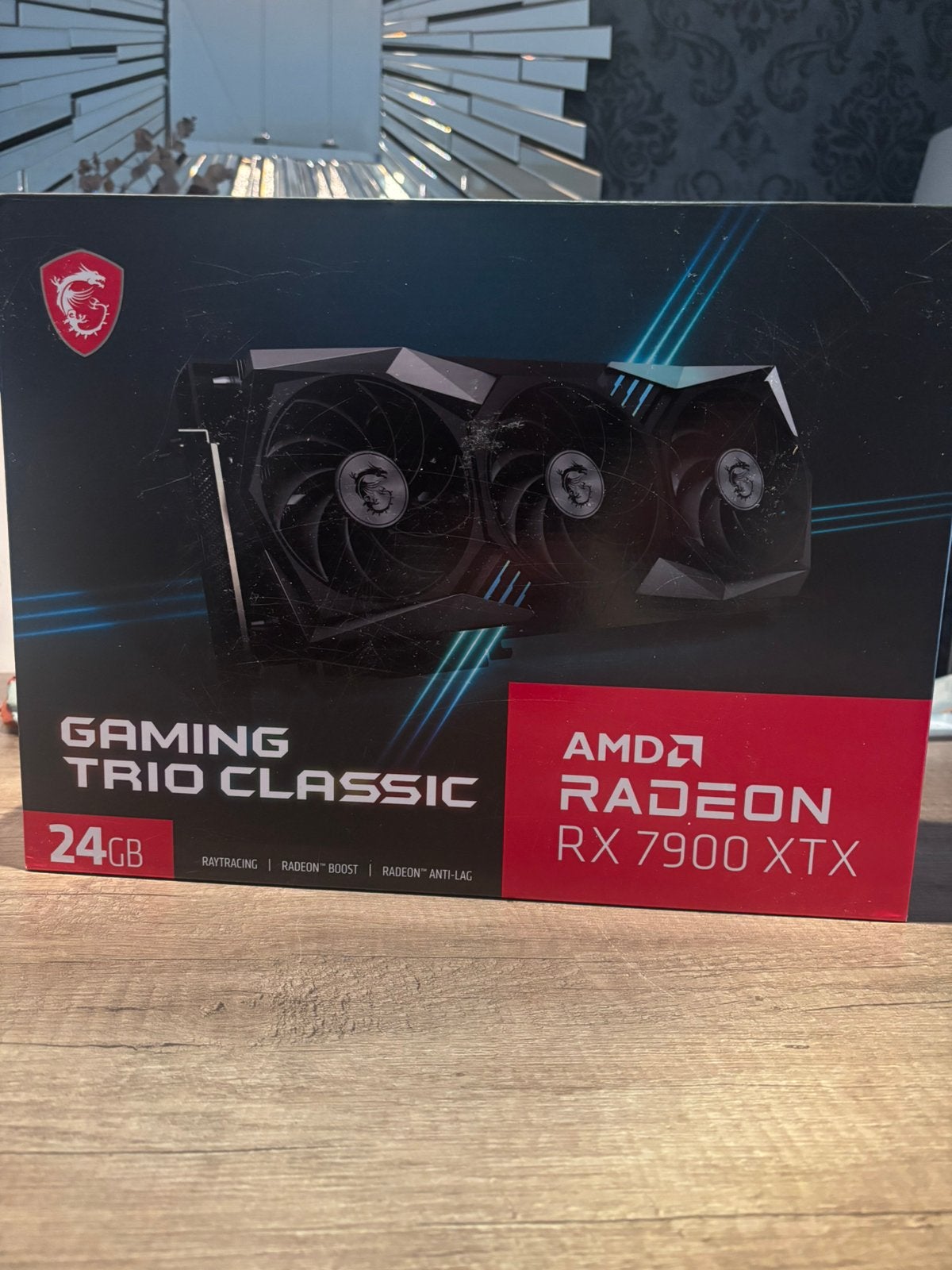 AMD RX 7900xtx Gaming Trio 24GB MSİ, Computers en Software, Videokaarten, Ophalen of Verzenden, Zo goed als nieuw, GDDR6, PCI-Express 4
