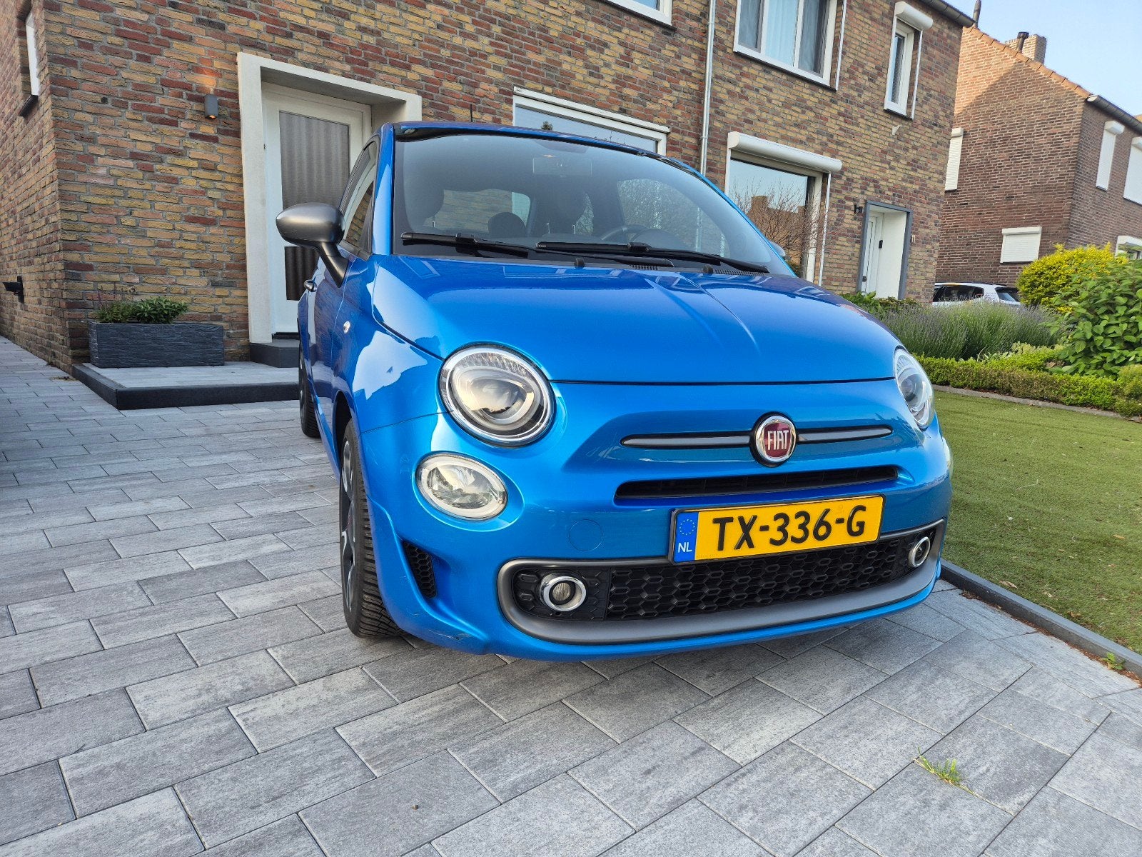 Fiat 500S 1.2 Sport | 2018 | 73.250 km | Climate Control, Voorwielaandrijving, Leder en Stof, Handgeschakeld, Particulier