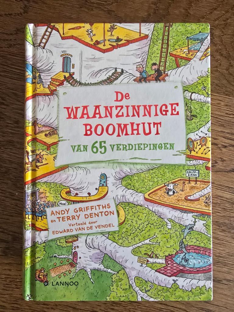 De Waanzinnige Boomhut van 65 Verdiepingen, Boeken, Ophalen, Zo goed als nieuw, Andy Griffiths, Fictie