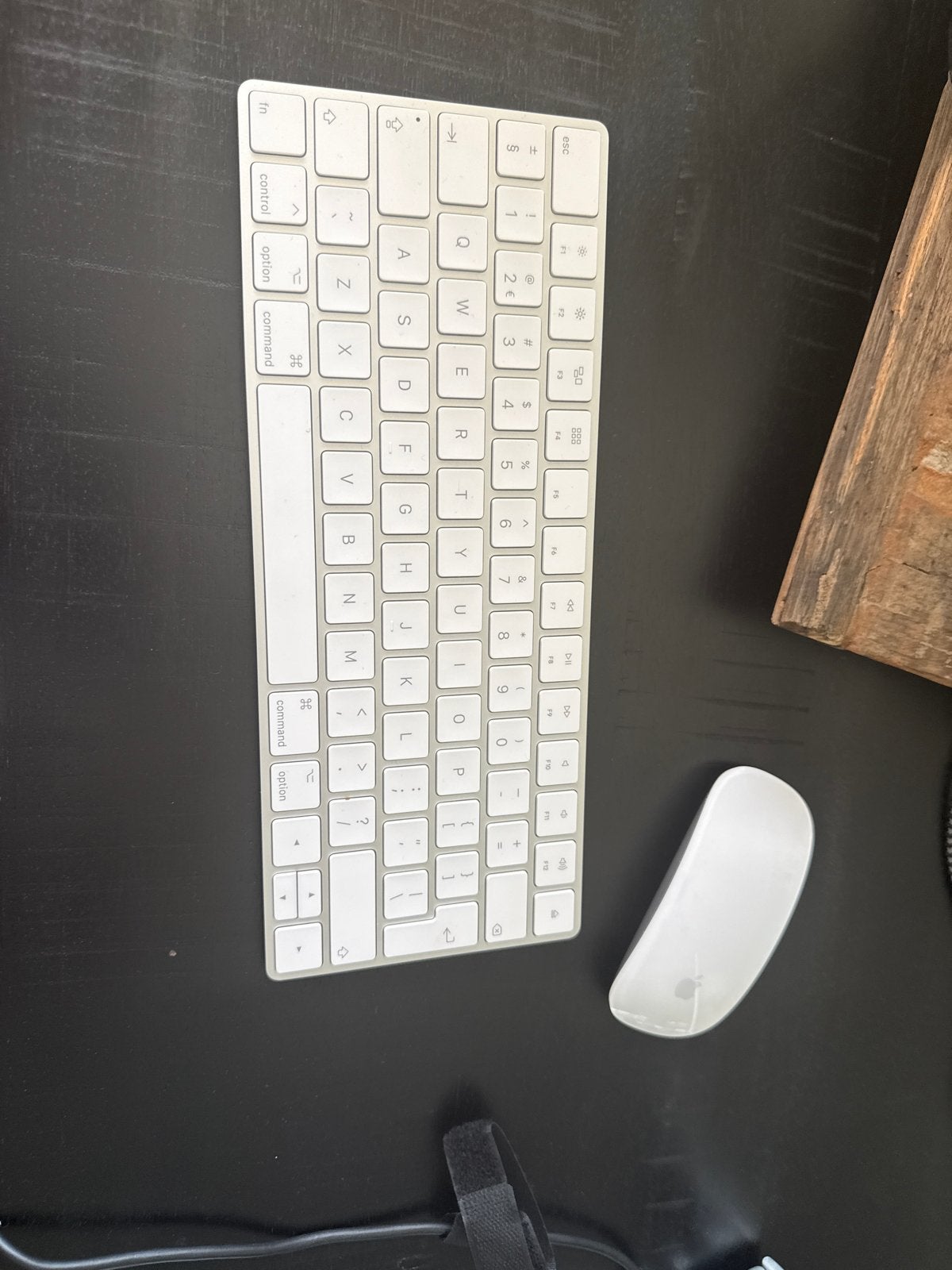 Apple Magic Keyboard A1644 en Magic Mouse A1657 Set, Muis, Gebruikt, Toetsenbord en muis-set, Ophalen of Verzenden