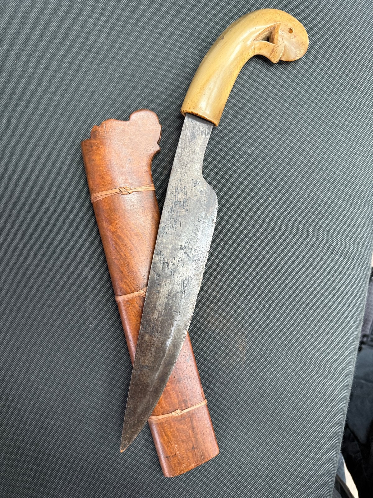 Kris keris sumatra golok? Wit karbouw, Ophalen of Verzenden