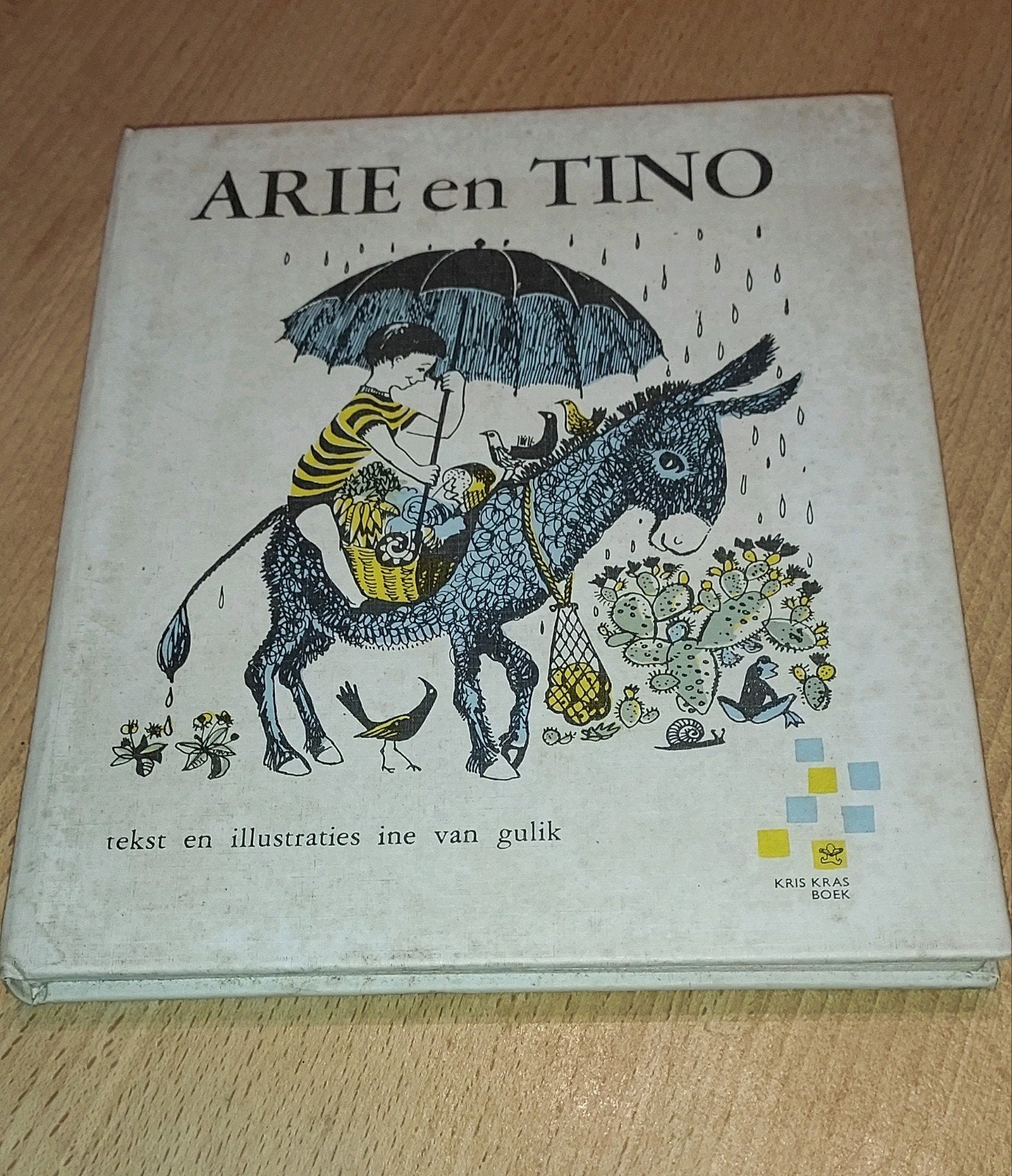 Kinderboek: Arie en Tino (Kris Kras Reeks, 1964), Boeken, Ophalen of Verzenden, Gelezen