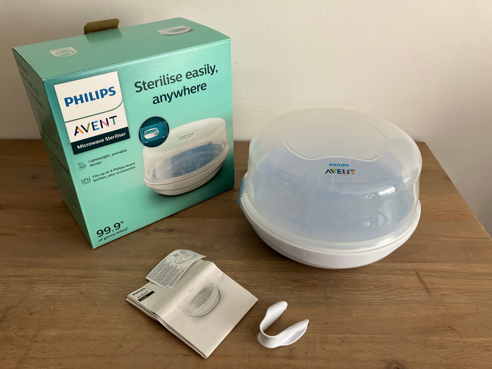 Philips Avent Magnetron Sterilisator, Ophalen of Verzenden, Zo goed als nieuw