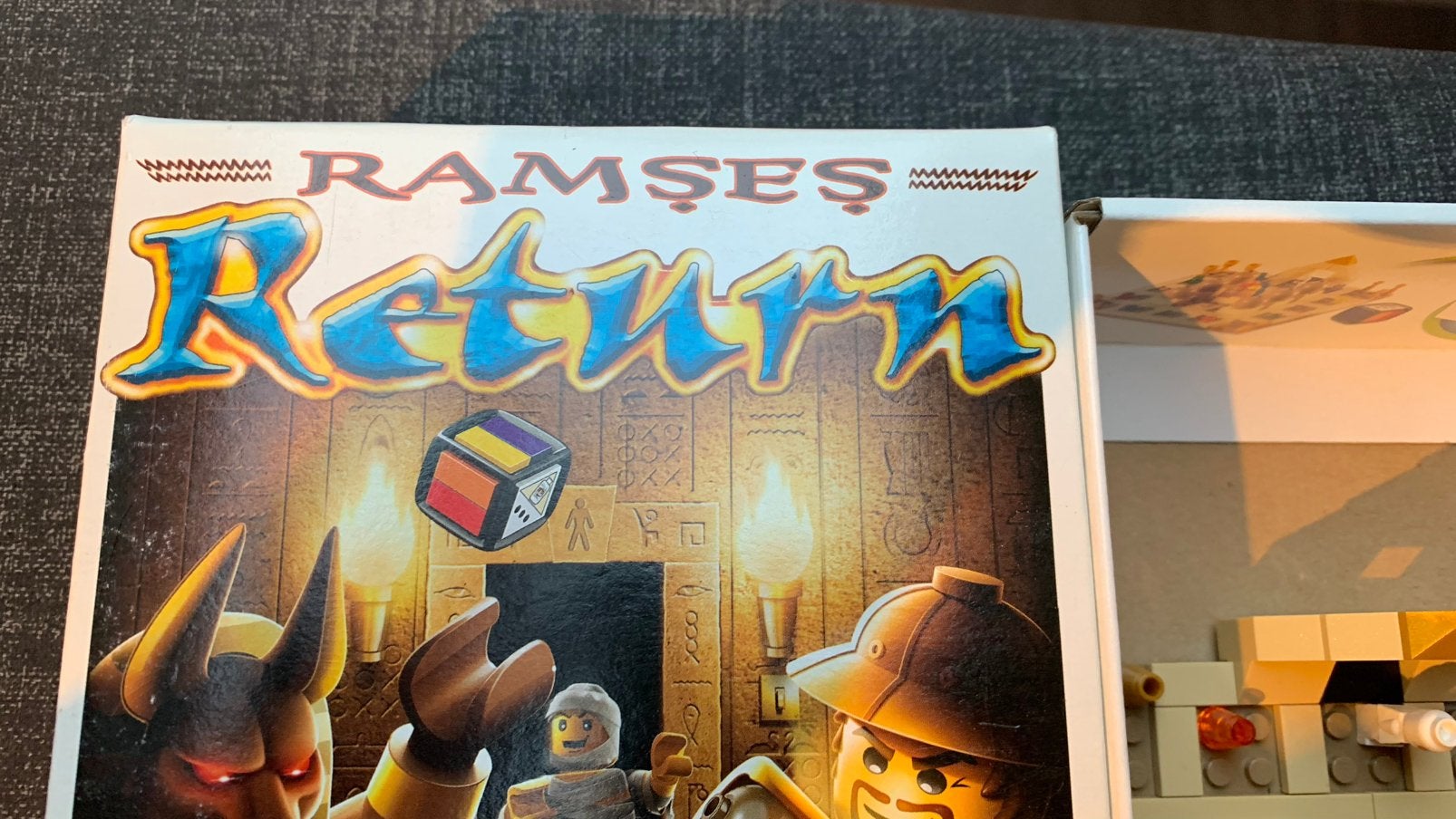Ramses return Lego bordspel, Een of twee spelers, Ophalen of Verzenden, Zo goed als nieuw