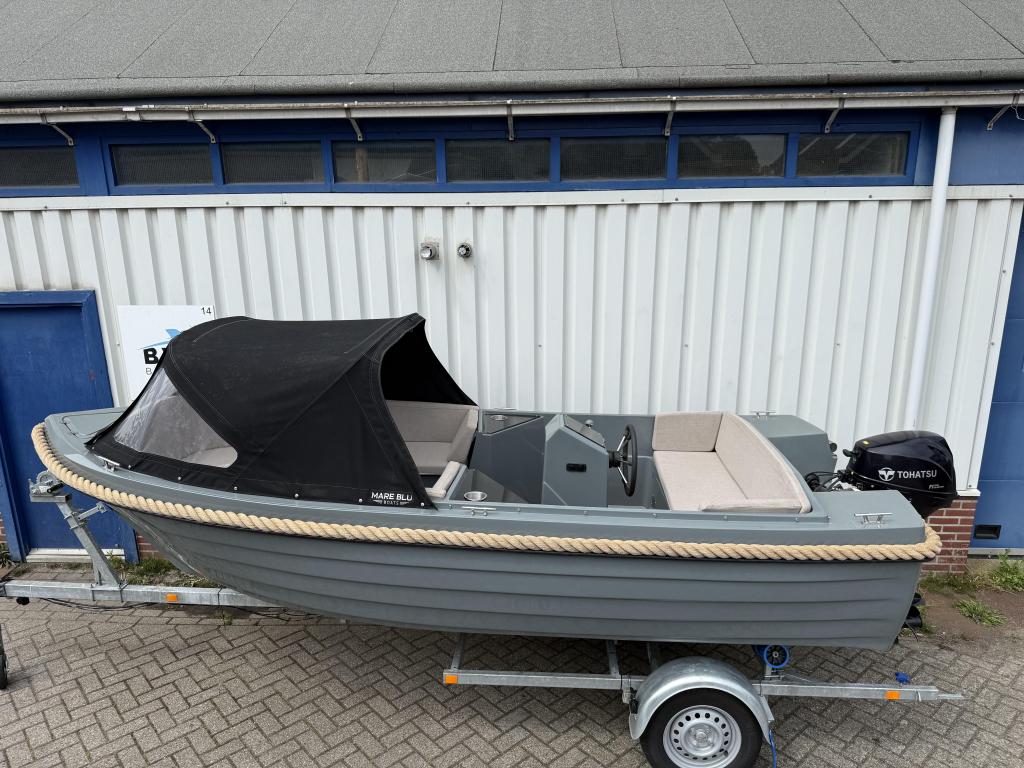 Unieke Valory 480 sloep met buiskap 15 pk 2021 vaarklaar, Niet ingevuld, 5 m, Niet ingevuld, Overige merken
